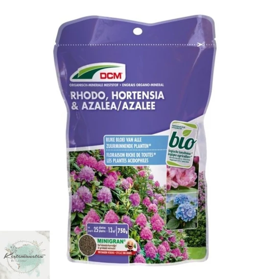 DCM BIO Hortenzia- és rhododendrontáp  0,75 kg